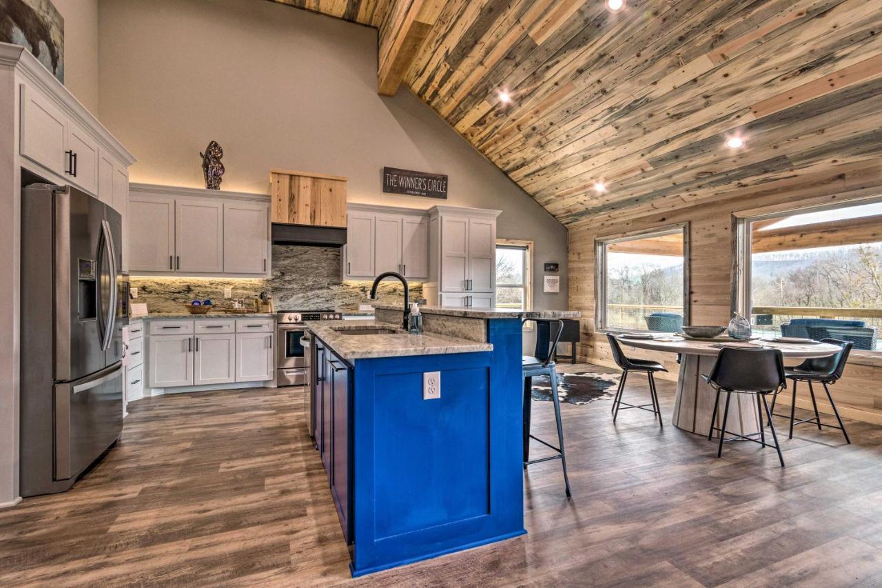 Upscale Riverfront Home With Beach And Fire Pit! Glenwood Buitenkant foto