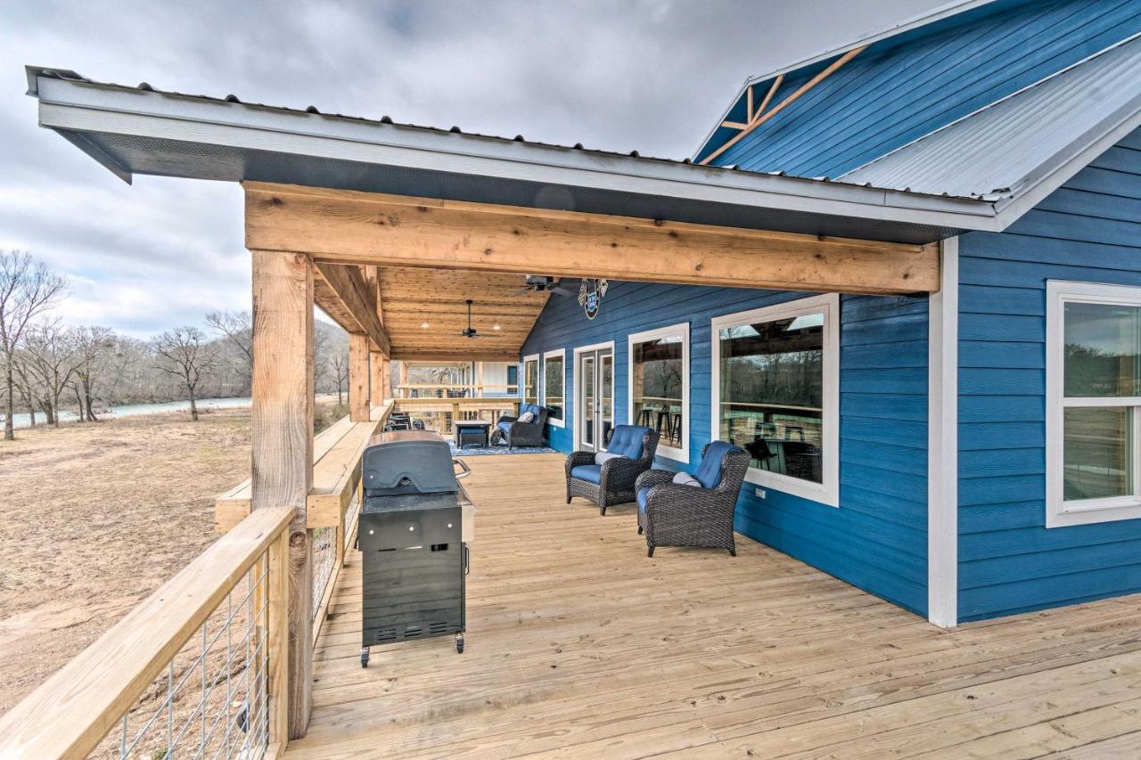 Upscale Riverfront Home With Beach And Fire Pit! Glenwood Buitenkant foto