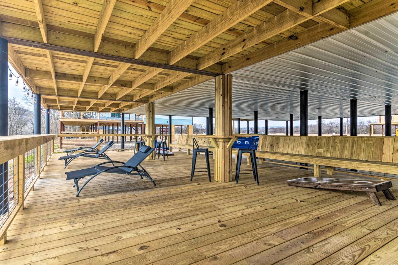 Upscale Riverfront Home With Beach And Fire Pit! Glenwood Buitenkant foto