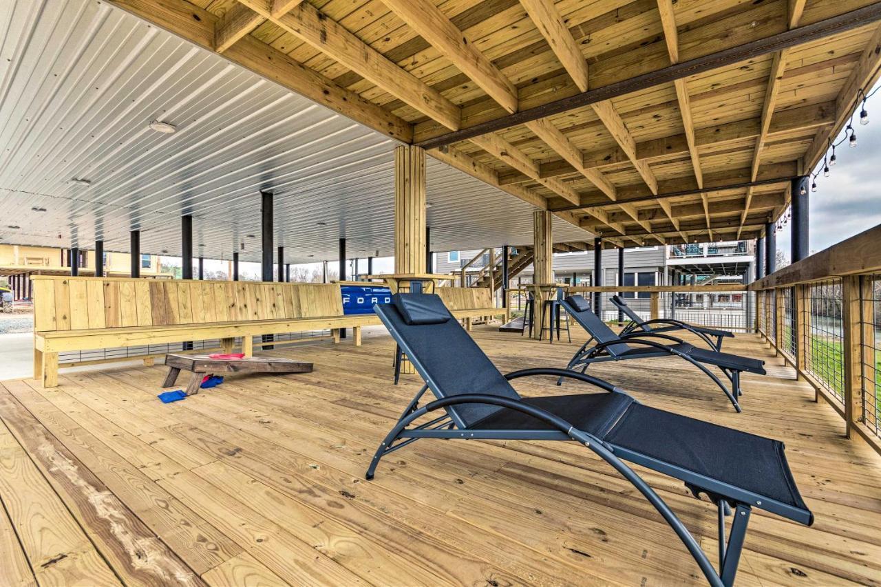 Upscale Riverfront Home With Beach And Fire Pit! Glenwood Buitenkant foto